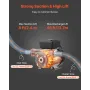 Fuel Transfer Pump 230V, 16 GPM 60 L/min, AC Electric Oil Transfer Pump for Diesel Kerosene Biodiesel, with Auto Fuel Nozzle & 2