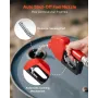 Fuel Transfer Pump 230V, 16 GPM 60 L/min, AC Electric Oil Transfer Pump for Diesel Kerosene Biodiesel, with Auto Fuel Nozzle & 2