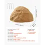 VEVOR Faux Rock Cover, Outdoor Fake Rock Well Pump Cover, Realistic Natural Texture, Lightweight & Weather-Resistant Artificial 