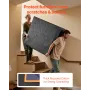 Moving Blankets 12 Pcs, 1829 x 1016 mm (14.5 kg/dz) Large Packing Blankets with Cotton Filling, Heavy Duty Nonwoven Fabric Padde