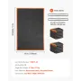 Moving Blankets 12 Pcs, 1829 x 1016 mm (14.5 kg/dz) Large Packing Blankets with Cotton Filling, Heavy Duty Nonwoven Fabric Padde