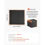 VEVOR Moving Blankets 6 Pcs, 2032 x 1829 mm (15.9 kg/dz) Large Packing Blankets with Cotton Filling, Heavy Duty Nonwoven Fabric 