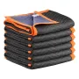 VEVOR flyttetæpper 6 stk, 1829 x 1016 mm (14,5 kg/dz) store pakketæpper med bomuldsfyld, kraftigt nonwoven stof