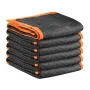 Moving Blankets 6 Pcs, 1829 x 1016 mm (14.5 kg/dz) Large Packing Blankets with Cotton Filling, Heavy Duty Nonwoven Fabric Padded