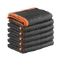 VEVOR Moving Blankets 6 Pcs, 1829 x 1016 mm (14.5 kg/dz) Large Packing Blankets with Cotton Filling, Heavy Duty Nonwoven Fabric 