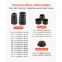 Wheel Bearing Press Kit, 23 PCS FWD Bearing Puller Tools, for Front Wheel Drive Bearing Removal and Installation, Wheel Bearing 