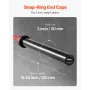 220cm Barbell Bar, Fit 2-Inch Weight Plates, Barbell Bar with Knurled Grip for Strength Training, Weightlifting, Squat, Deadlift