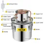 Still Distillery Kit 20.8 L Essential Oil Distilling Kit w/ Water Pump