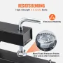 Palle gafler, 2000 lbs kapacitetsklemme på palle gafler, 43