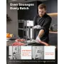 Manual Sausage Stuffer, 22 LBS / 10 L Vertical Meat Stuffer, Dual-Speed Sausage Casing Meat Filling Machine, Stainless Steel Hea