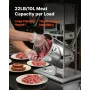 Manual Sausage Stuffer, 22 LBS / 10 L Vertical Meat Stuffer, Dual-Speed Sausage Casing Meat Filling Machine, Stainless Steel Hea