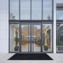 Front Door Mat, 2438 x 1219 mm Commercial Floor Mat for Indoor and Outdoor, Stylish Striped Industrial Carpet with PVC Backing, 