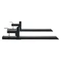 Pallet Forks, 907.2 kg Capacity Clamp on Pallet Forks, 109.2 cm Tractor Bucket Forks, Heavy Duty Front Loader Attachment for Tra