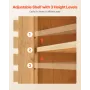 Bathroom Wall Cabinet, 2 Doors and Adjustable Shelf, Over the Toilet Storage Medicine Cabinet Wall Mounted, Hanging Organizer wi