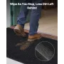 Front Door Mat, 1829 x 1219 mm Commercial Floor Mat for Indoor and Outdoor, Stylish Striped Industrial Carpet with PVC Backing, 