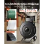 VEVOR Banding Strapping Cart, Fit for PET / PP / Steel Strapping Coils with 20.3/40.6 cm Core Size, Heavy Duty Strapping Dispens