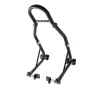 Motorcykel baghjulstativ, med u + l gaffel svingarm spole, 390