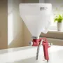 Air Texture Spray Gun, 4.5L Air Hopper Spray Gun, Professional Drywall Texture Painting Sprayer with 3 Nozzles (3.5mm, 6mm, 8mm)