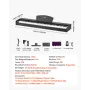 Weighted Digital Piano, 88 Keys Fully Weighted, Electric Piano Dual Keyboard & Speakers, with Sustain Pedal, Recording Function,