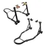 Motorcycle Stand Lift, 0.39 Tons Front Rear Combo Stand Lift Stand, Front and Rear Wheel Fork Stand, U+L Fork Swingarm Spool, Co