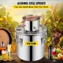 Moonshine Still Distillery Kit 9.6Gal Essential Oil Destilling