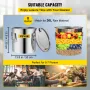 Still Distillery Kit 36.3 L Essential Oil Distilling Kit w/ Water Pump