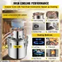 Moonshine Still Distillery Kit 9.6Gal Essential Oil Destilling