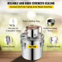 Moonshine Still Distillery Kit 9.6Gal Essential Oil Destilling