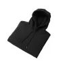 Pullover hættetrøje til mænd, 3X-stor størrelse, Fleece