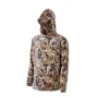 Camo Hoodie, Small Size, Men Pullover Hooded Sweatshirt, Moisture Wicking & Breathable, Quick-dry, Hiking Fishing Shirt with Hoo