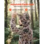 Camo Hoodie, Large Size, Men Pullover Hooded Sweatshirt, Moisture Wicking & Breathable, Quick-dry, Hiking Fishing Shirt with Hoo