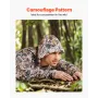 Camo Hoodie, X-Large Size, Men Pullover Hooded Sweatshirt, Moisture Wicking & Breathable, Quick-dry, Hiking Fishing Shirt with H