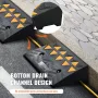 Gummi kantsten rampe 2 pakke, 5 "stigning højde tungt 33069