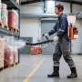 rygsæk tågesprøjte, 63CC 3HK motor, gasdrevet tågesprøjte med