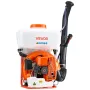 VEVOR Backpack Fogger Sprayer, 63CC 3HP Engine, Gas Powered Fogger Sprayer with 16L Tank, Powder and Liquid Mister Duster System