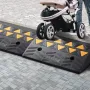 Gummi kantsten rampe 2 pakke, 5 "stigning højde tungt 33069
