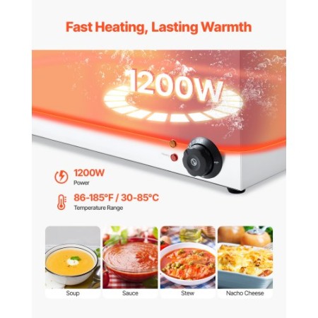 COMMERCIAL ELEKTRISK FOOD VARMER 2-PAN BOLDTOP BUFFET 17L BAIN MARIE