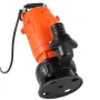 VEVOR 550W Submersible Trash Pump, 18000 L/H, Cast Iron Submersible Sump Sewage Pump with 2 in Discharge, 10M Max Lift, Draining