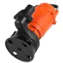 550W Submersible Trash Pump, 18000 L/H, Cast Iron Submersible Sump Sewage Pump with 2 in Discharge, 10M Max Lift, Draining Dirty