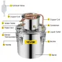Moonshine Still Distillery Kit 3.3Gal vand essentiel olie