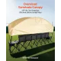 Portable Folding Bench, 6 Seat Soccer Bench with Storage Pockets Cup Holders & Carrying Bag, Lightweight Sideline Seating with S