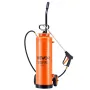 Industrial Concrete Sprayer with Wheeled Cart, 19L Stainless Steel Sprayer, Heavy Duty Tri-Poxy Pump Sprayers, 52cm Wand, 1.2m &