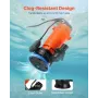 1500W Submersible Trash Pump, 22800 L/H, Cast Iron Submersible Sump Sewage Pump with Automatic Float Switch, 18M Max Lift, Drain