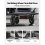 Drop Over Cable Cover, 7,938 kg/Axle Load Capacity, Heavy Duty Cable Hose Protector Ramp, Floor Cord Cover, for High Walking Tra