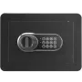 Safe, 14.2 L Home Safe, Steel Security Safe with Digital Keypad and 2 Keys, Wall-Mounted Cabinet Safe Protect Cash, Gold, Jewelr
