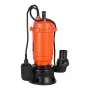 1500W Submersible Trash Pump, 21000 L/H, Cast Iron Submersible Sump Sewage Pump with Automatic Float Switch, 18M Max Lift, Drain