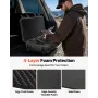 Hard Rifle Case, Lockable Rifle Case with Pre-cut Foams, 1016 mm Gun Storage with Wheels, IP67 Waterproof & Dustproof Movable La