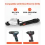 Metal Shear/Cutter Drill Attachment, Sheet Metal Cutter with 360-Degree Pivoting Head, Sharp Blades,Ideal for 1.22 mm Galvanized