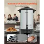 kommerciel kaffeurne, 40 kop 6 l dispenser til varme drikke med