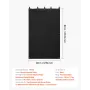 Sound Dampening Blankets, Soundproof Curtains with 2032 x 1219 mm, Soundproof Blanket with Grommets, Studio Grommeted Blanket, f